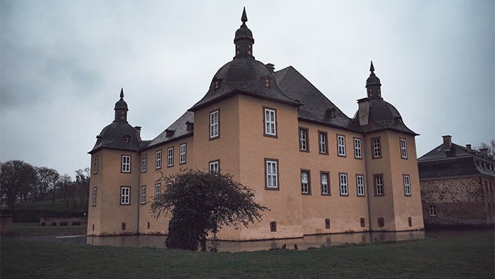 Schloss Eicks auf der Winterträume Mechernich